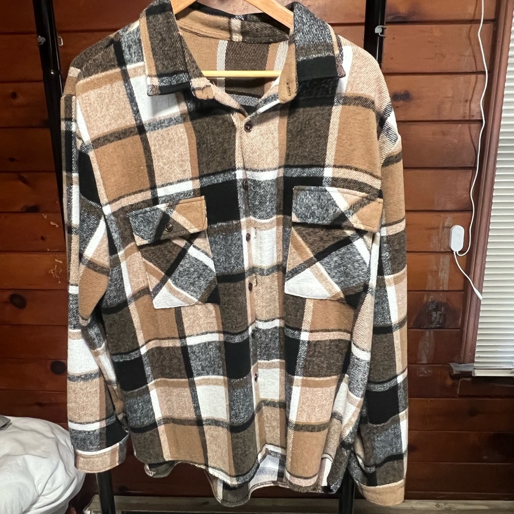 Brown Flannel